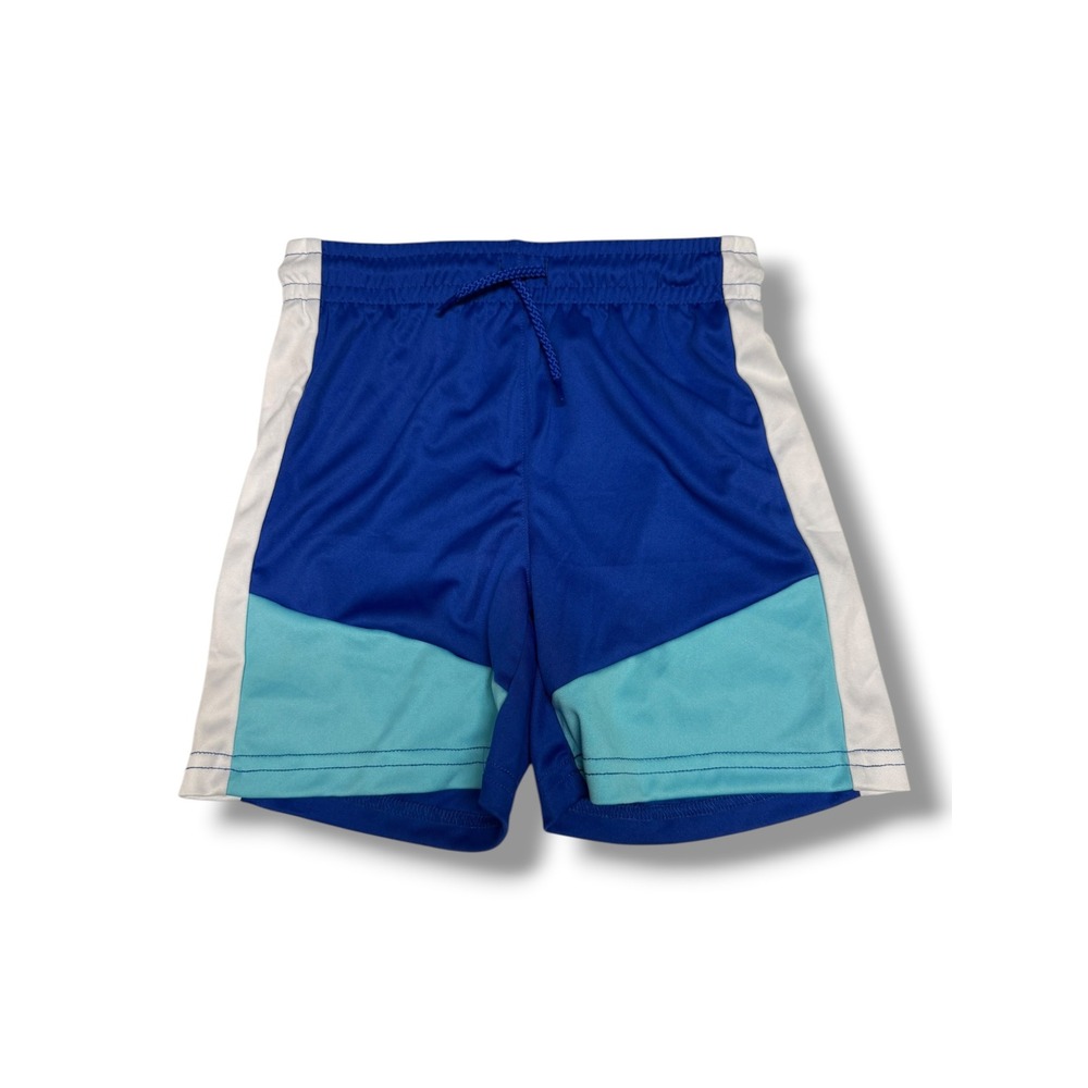 The Children's Place Boys‎ Blue Mesh Athletic Colorblock Shorts Size 5/6 NEW